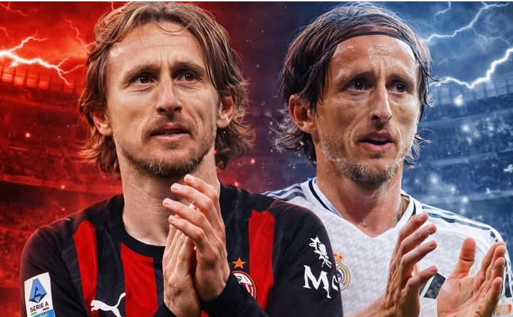 Luka Modric, pemain AC Milan yang dikaitkan dengan Real Madrid. 