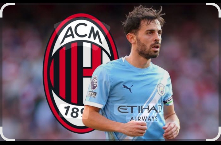 Bernardo Silva, pemain Manchester City yang dikaitkan dengan AC Milan. (Istimewa) 