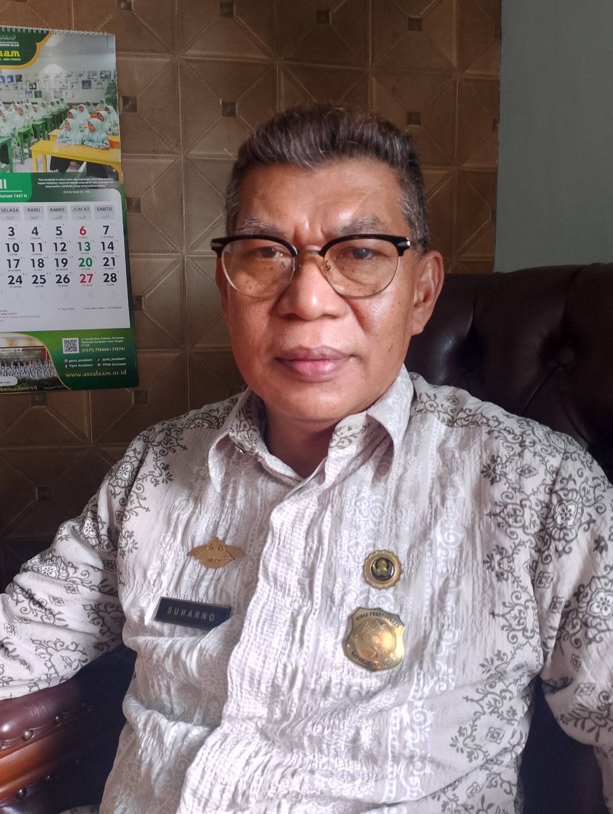 Kepala Dishub KSB Suharno.