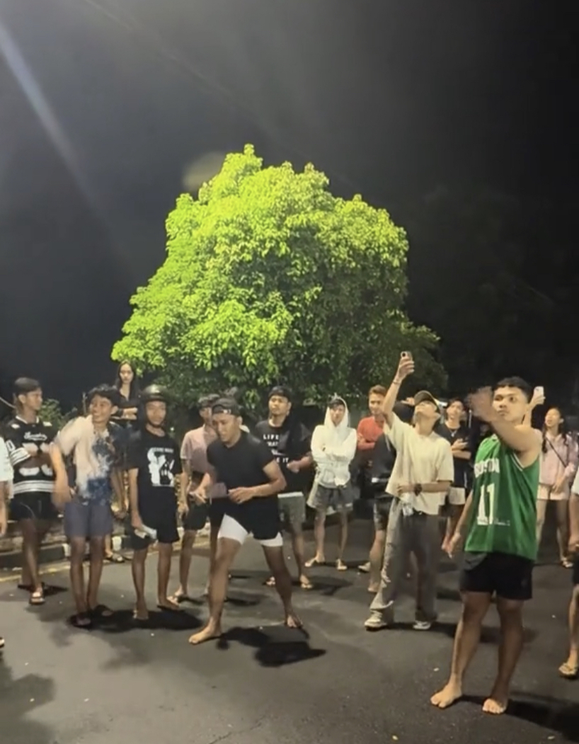 Balap lari liar di malam hari bulan Ramadan sering mengganggu kamtibmas. (tangkapan layar) 
