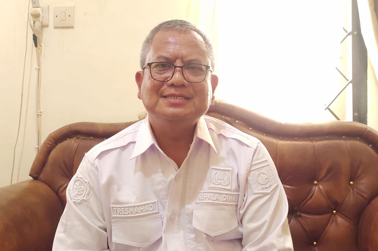 Kepala Dinas Pertanian KLU Tresnahadi.