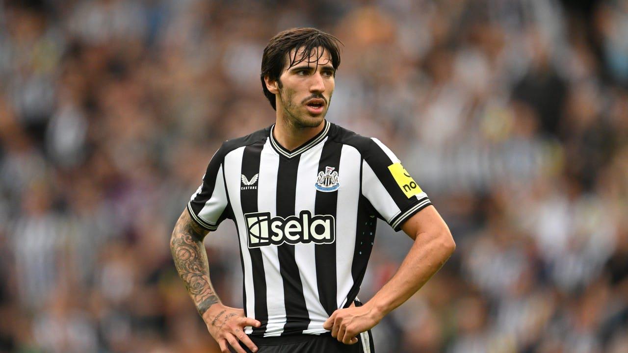 Sandro Tonali. (Optus Sport)