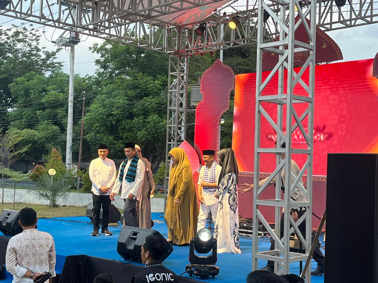 Acara Lentera Ramadan Gubernur NTB di Bima. PLN berhasil menjaga keandalan listrik acara ini.