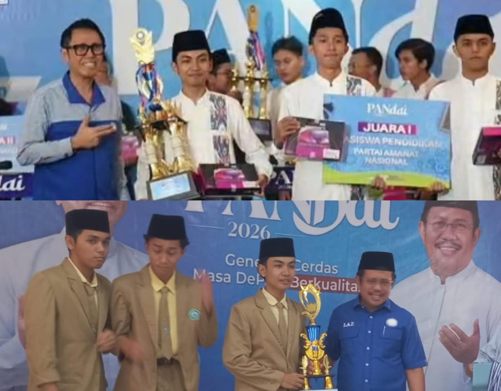MEMBANGGAKAN: Tim cerdas cermat dari MAN 2 Mataram berhasil menjadi juara nasional Lomba Cerdas Cermat PANDAI Nasional. 