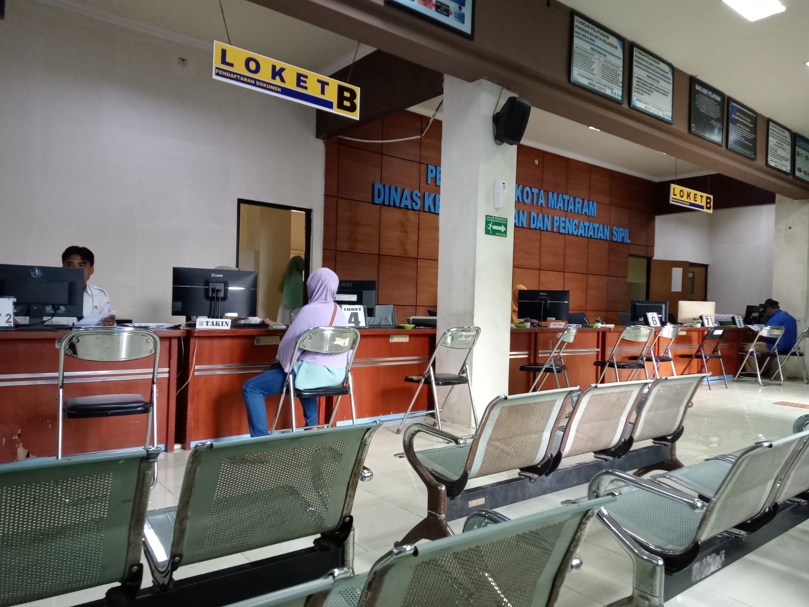 Pelayanan dukcapil kota mataram