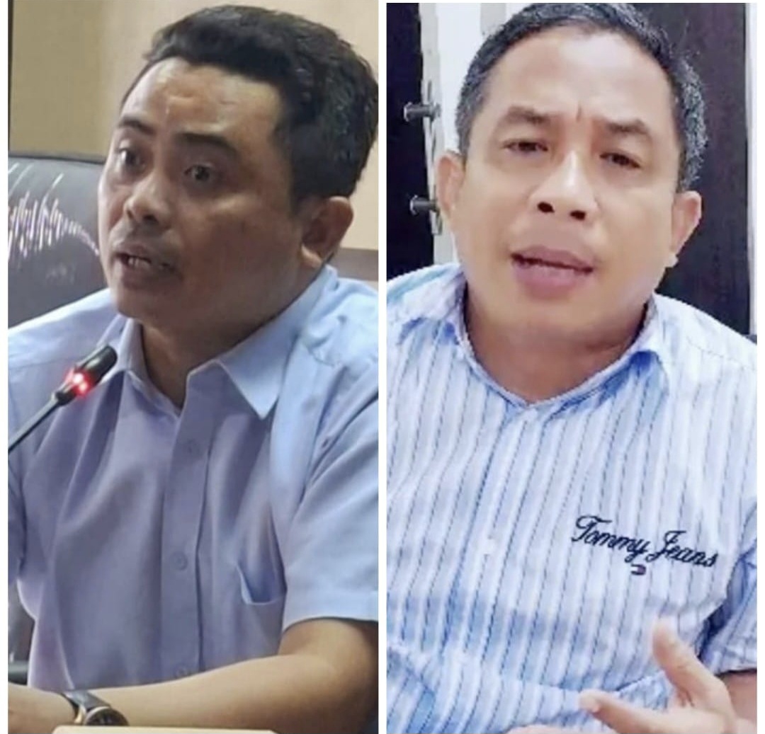 Ketua Komisi I DPRD NTB Mohammad Akri (kiri) dan Anggota DPRD NTB Muhammad Aminurlah (kanan) siap memanggil BKD dan Plh Sekda soal mutasi dan rotasi pejabat. 
