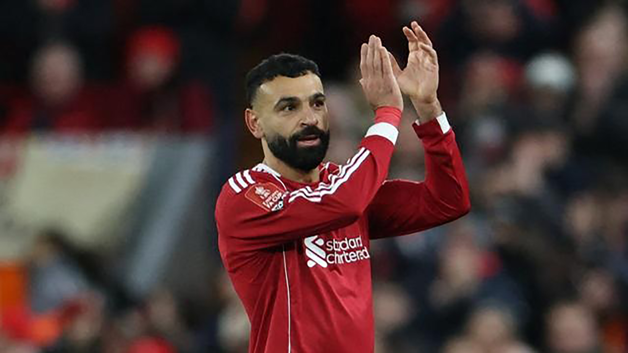 Bintang Liverpool Mohamed Salah. (Darren Staples / AFP)