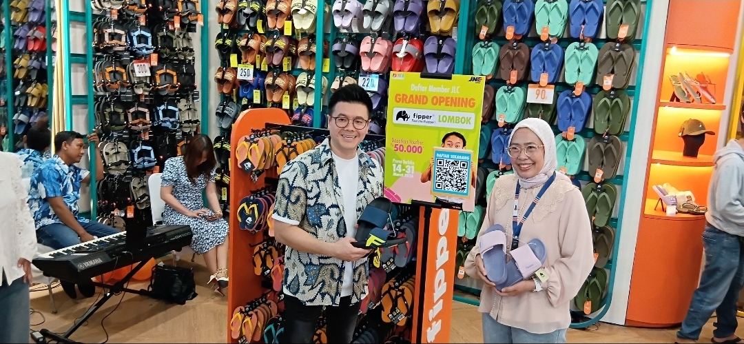 Perkuat Ekspansi Bisnis di Lombok, JNE, Fipper, dan Nippon Paint Kolaborasi.
