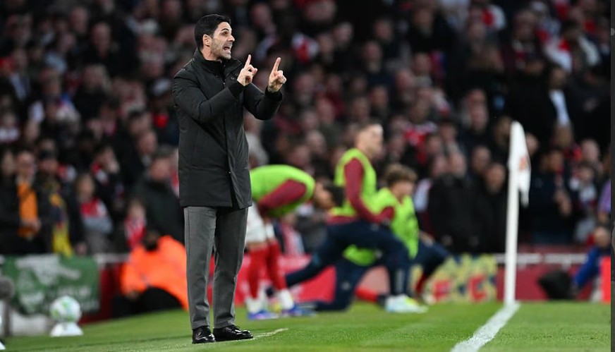 Manajer Arsenal Mikel Arteta puas dengan kemenangan lawan Everton.
