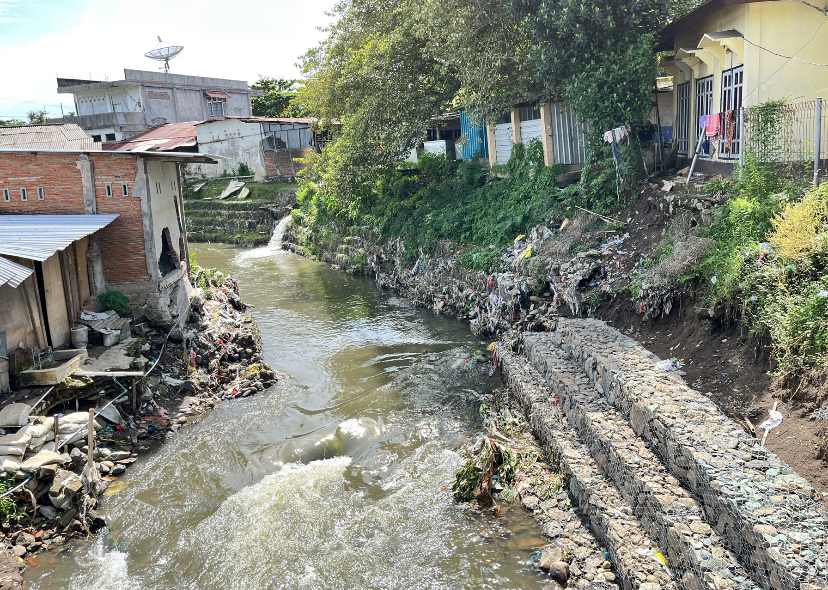 daerah aliran sungai di kota mataram
