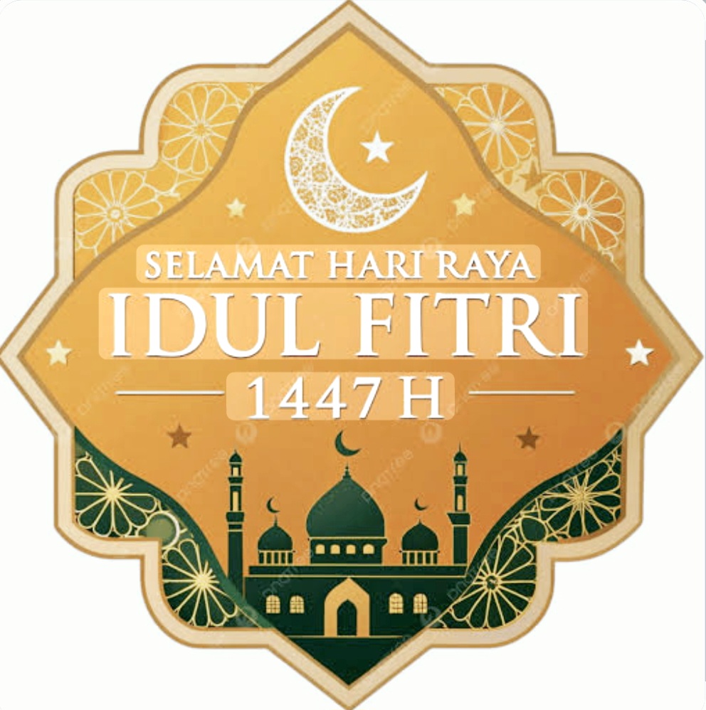 Ilustrasi ucapan Hari Raya Idul Fitri 1447 H