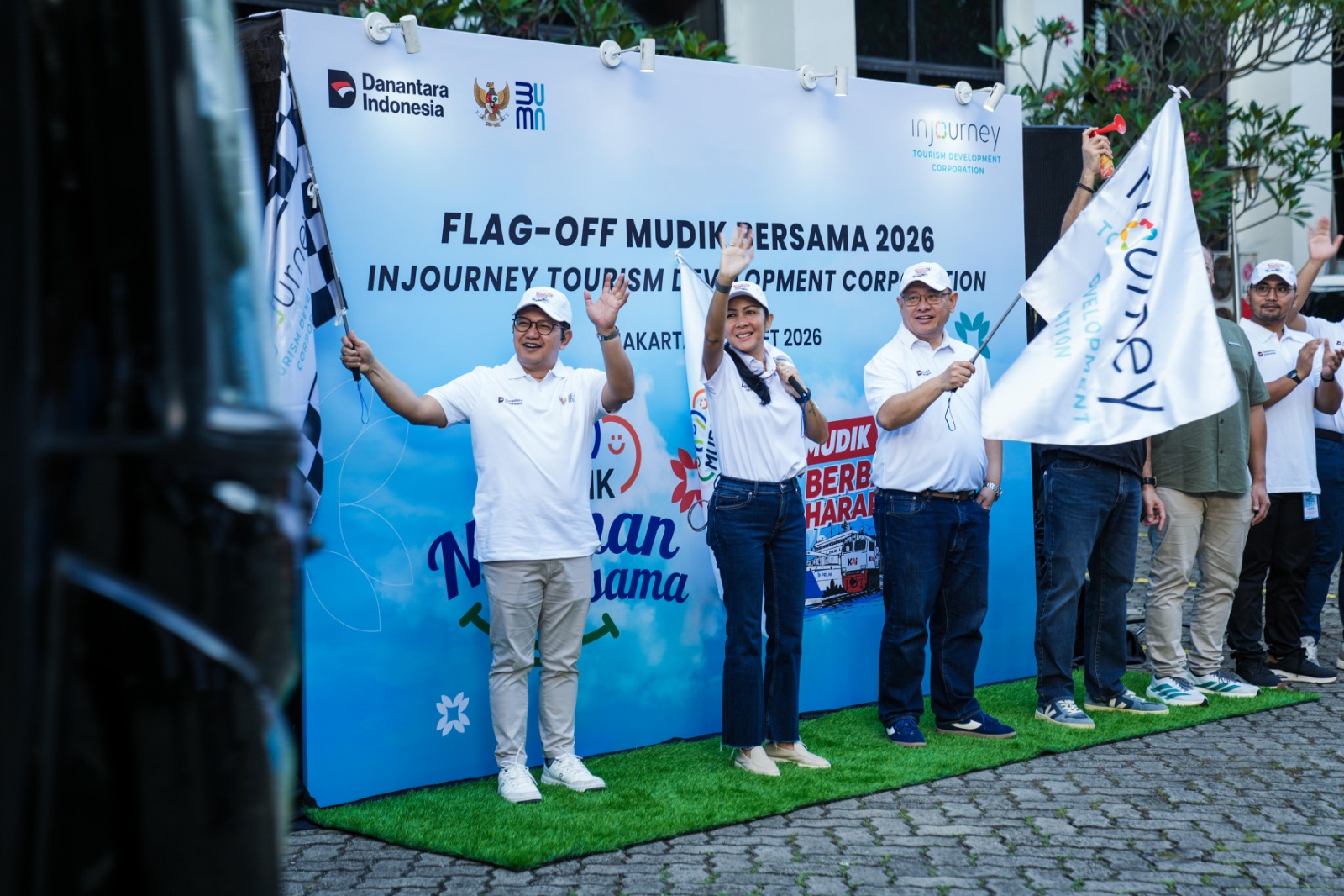 Komitmen ITDC sebagai BUMN dalam menghadirkan mudik yang aman dan nyaman kembali diwujudkan melalui Program Mudik Gratis Bersama BUMN 2026