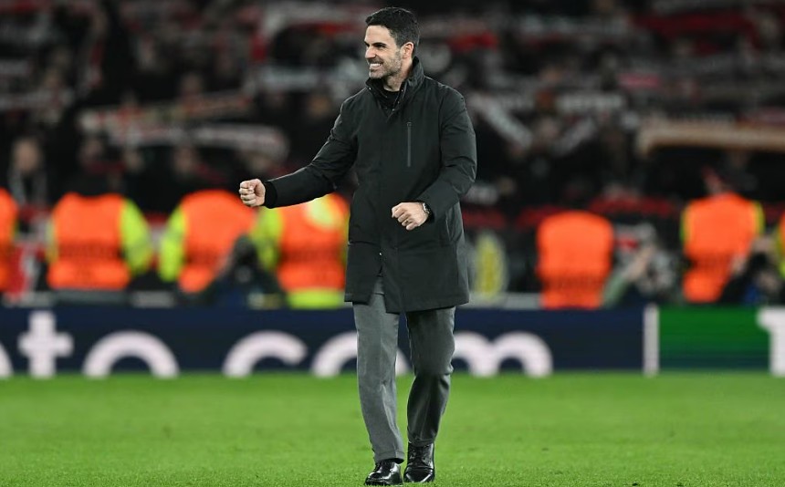 Manajer Arsenal Mike Arteta puas dengan kemenangan skuadnya melawan Bayer Leverkusen di Liga Champions.
