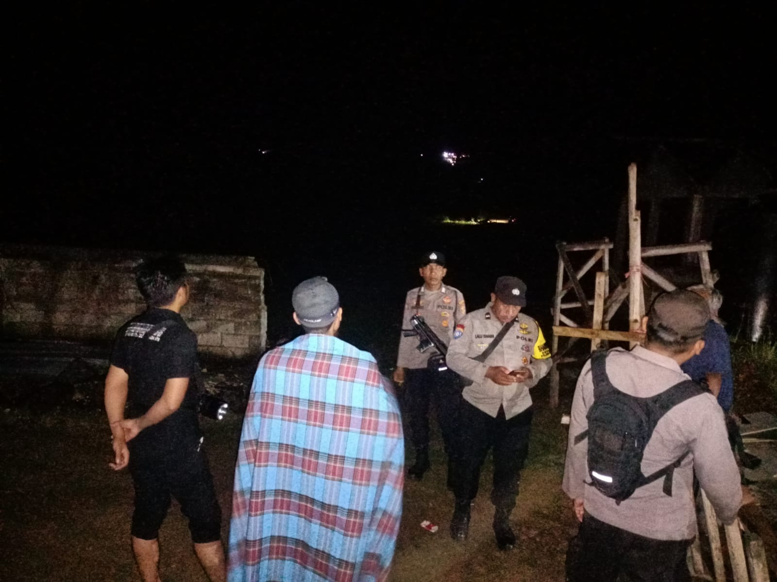 Polres Lombok Tengah amankan aktivitas penambangan ilegal di kawasan Gunung Pengolong, Dusun Areguling, Desa Tumpak, Pujut, Rabu (18/3).