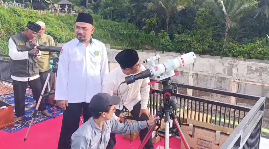 Pemantauan Hilal 1 Ramadan di POB Lombok Utara, beberapa waktu lalu