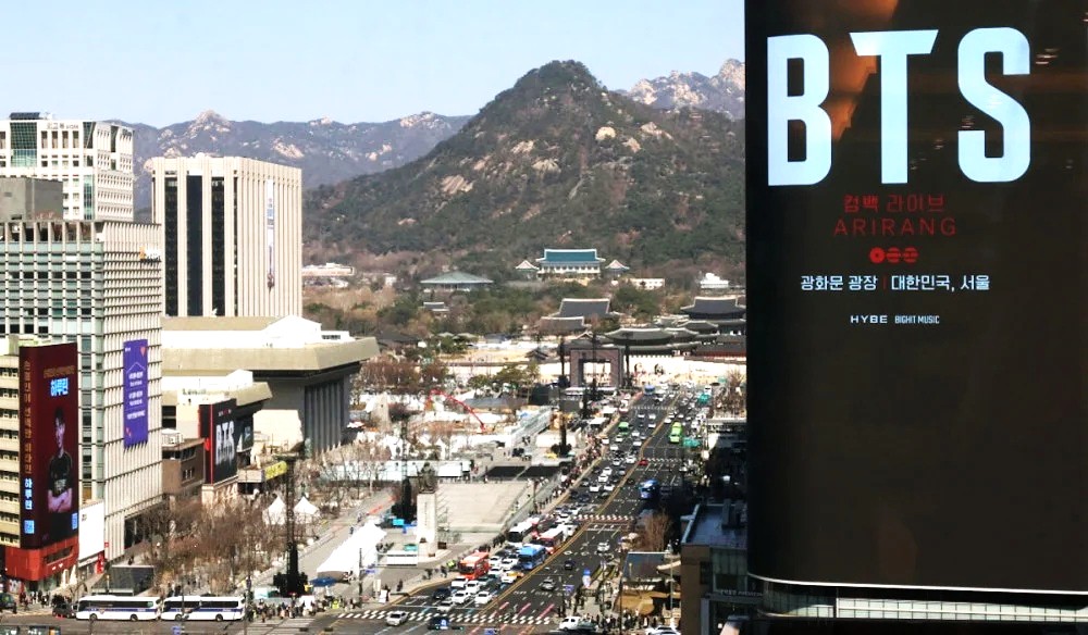 Netflix booking full satu Hotel Four Seasons Gwanghwamun khusus tamu VIP konser BTS 'ARIRANG'