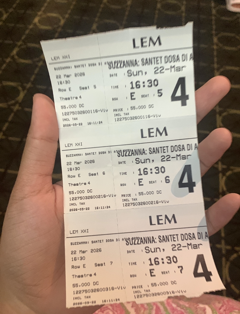 Tiket nonton film 