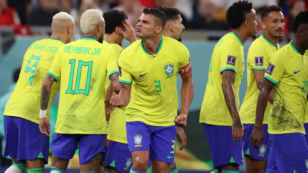 Para pemain timnas Brasil. (Istimewa)