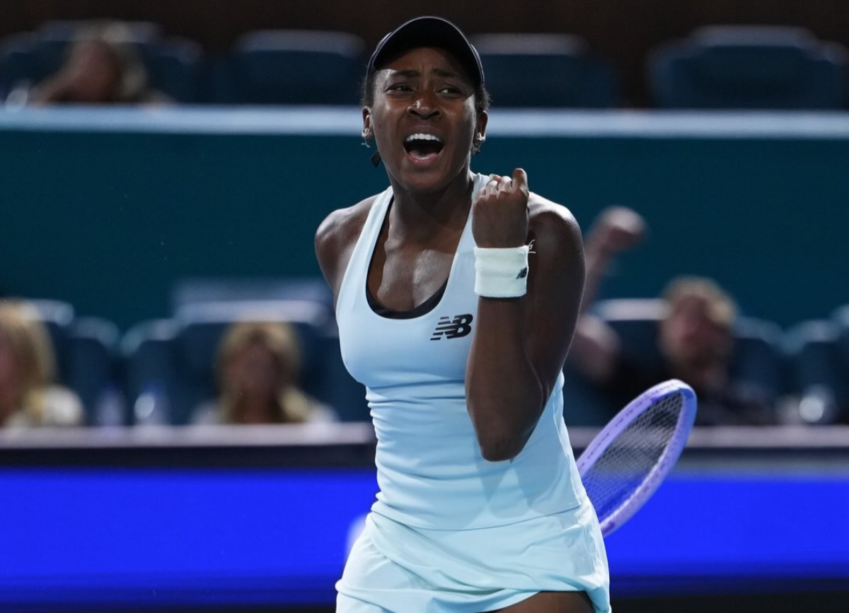 Coco Gauff bangkit dramatis di Miami Open, kalahkan Belinda Bencic dan cetak sejarah lolos ke semifinal untuk pertama kalinya.