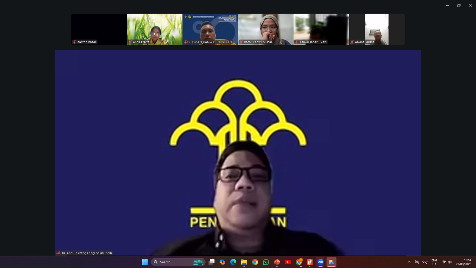 Kanwil Kemenkum NTB tancap gas dukung target nasional Perseroan Perorangan 2026. Lewat evaluasi dan penguatan sistem AHU Online, komitmen percepatan terus digencarkan demi kemudahan berusaha di daerah