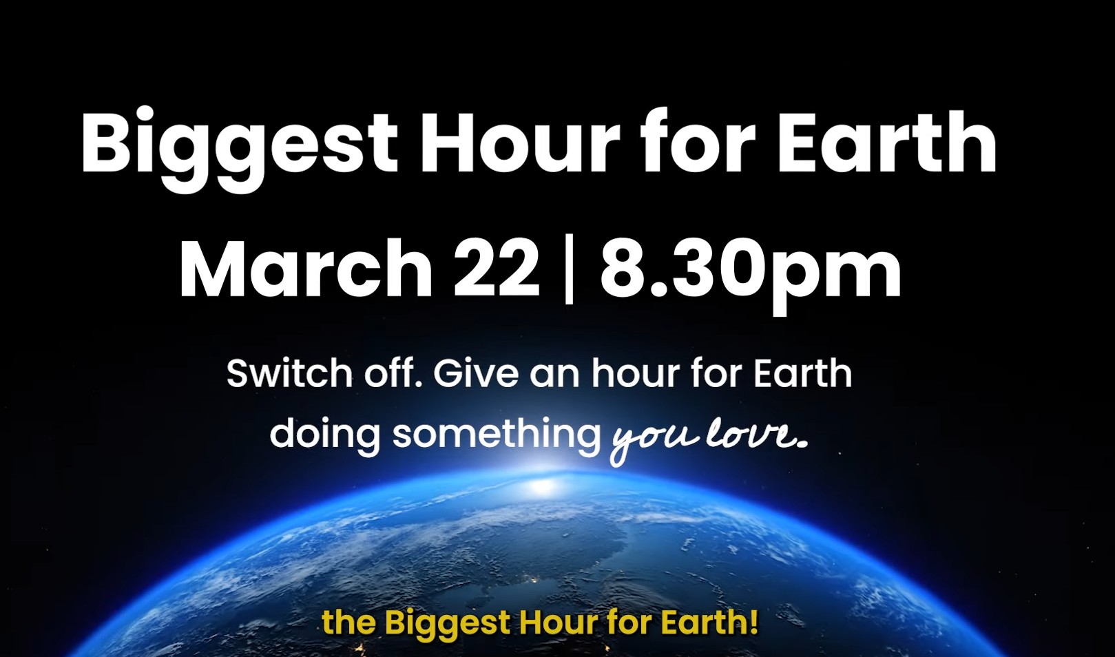 Sejarah Earth Hour: Dari sekadar matikan lampu kini jadi 