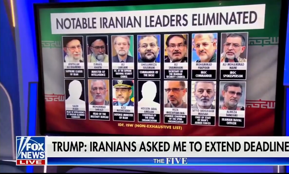 Wawancara Presiden Trump dengan media Fox News by phone.