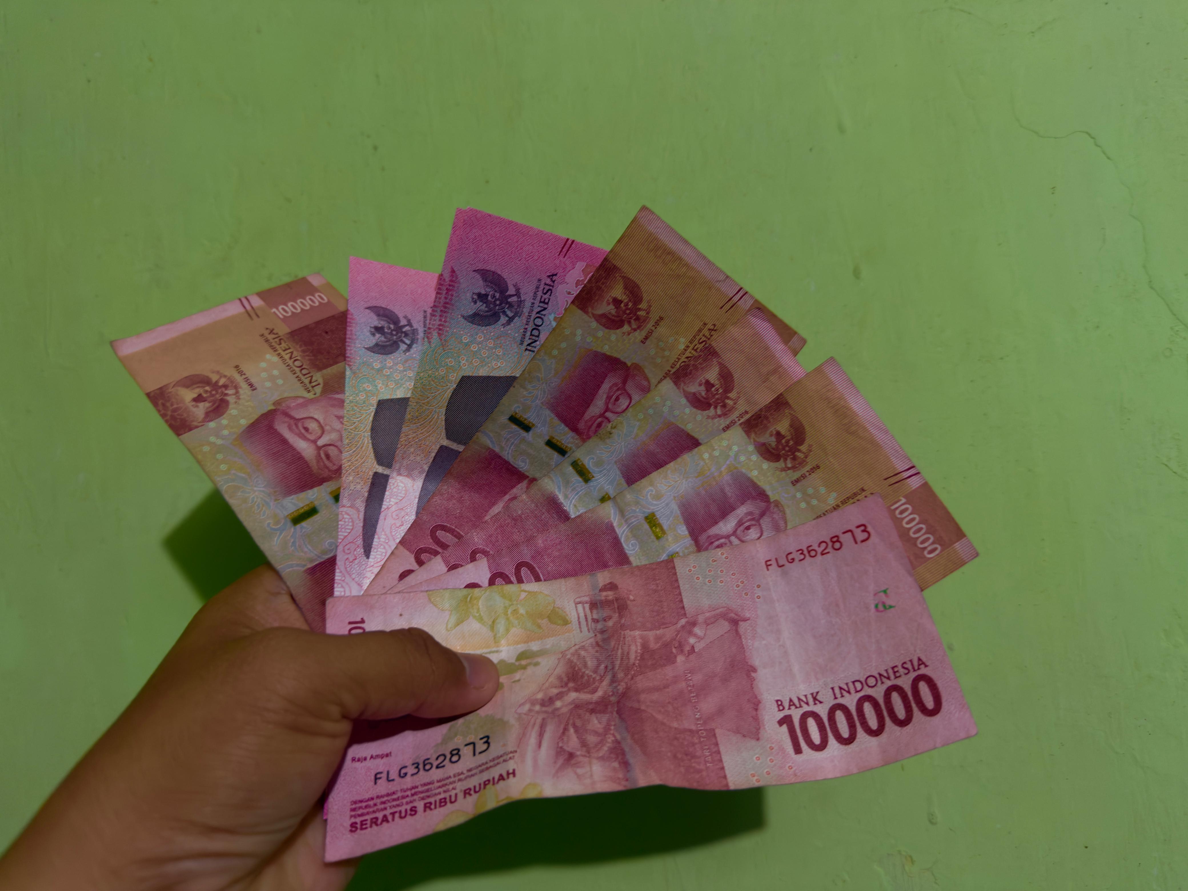 Ilustrasi uang rupiah. 