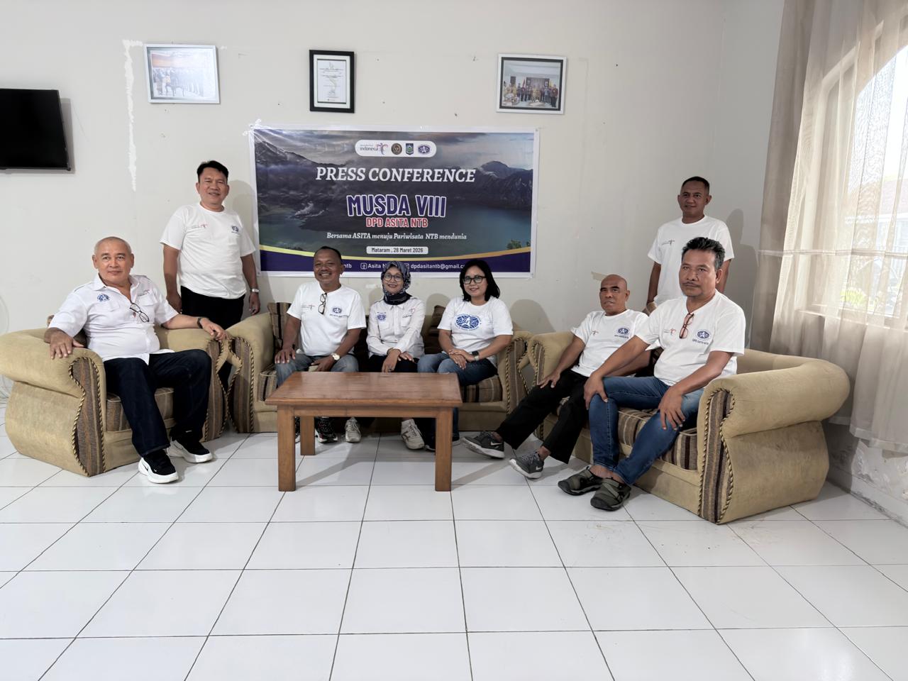 Tim panitia Musda DPD ASITA NTB Tahun 2026.