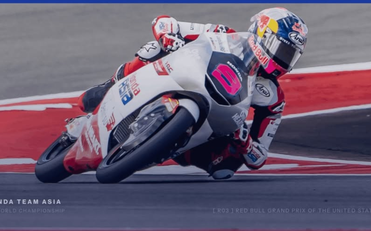 Veda Ega Pratama start keempat Moto3 Amerika Serikat. Tampil impresif di COTA, peluang podium terbuka lebar.