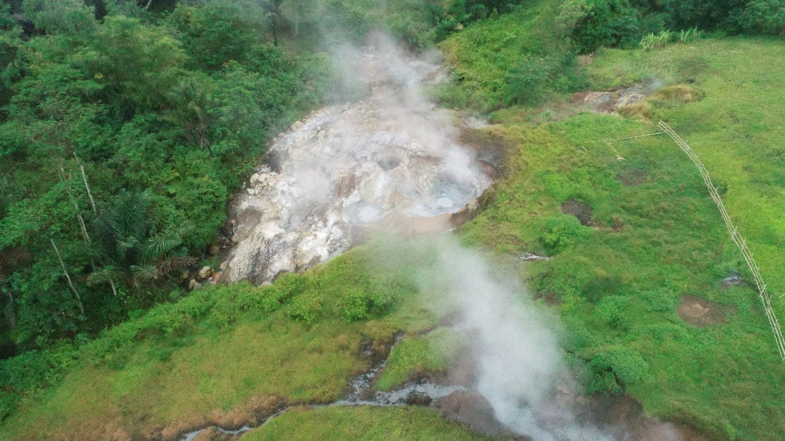Panas bumi di wilayah Mataloko, Kabupaten Ngada, Nusa Tenggara Timur (NTT).