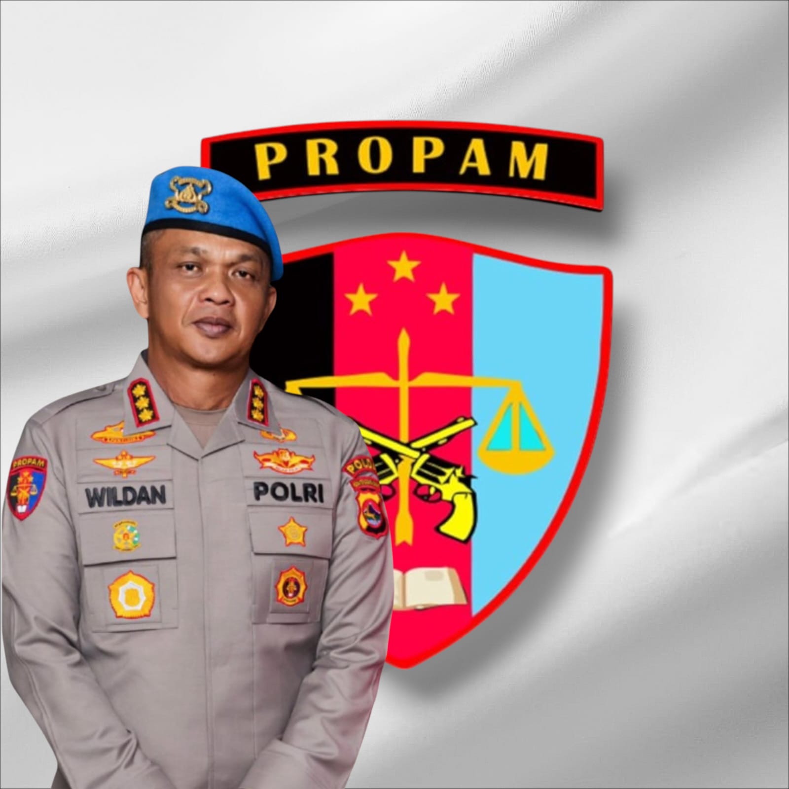 Kabid Propam Polda NTB Kombes Pol. Wildan Alberd.