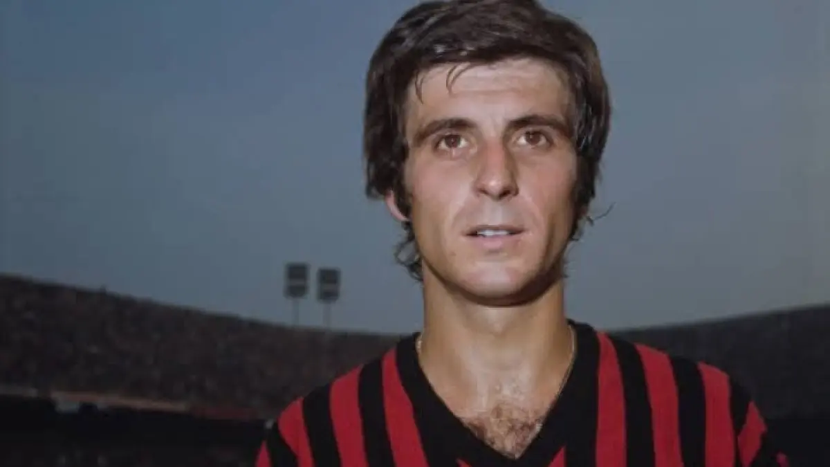Gianni Rivera, legenda AC Milan. 