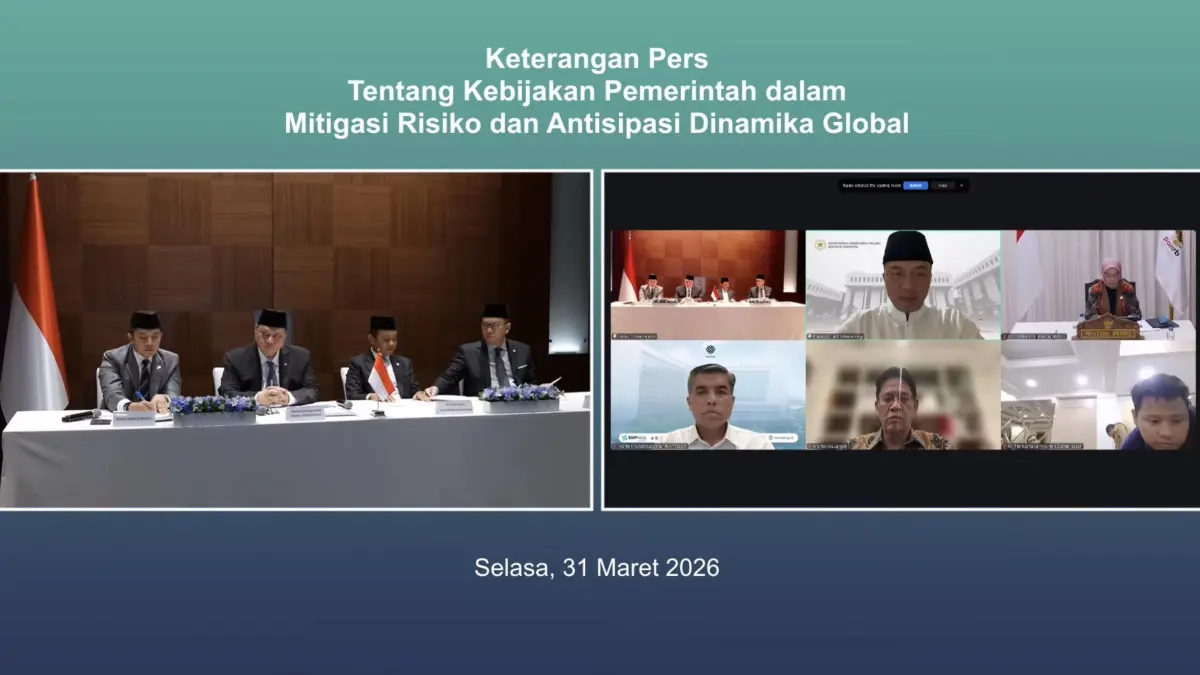 Hadapi Tekanan Global, Pemerintah Jaga Stabilitas Ekonomi dan Fiskal Nasional (BPMI Setpres)