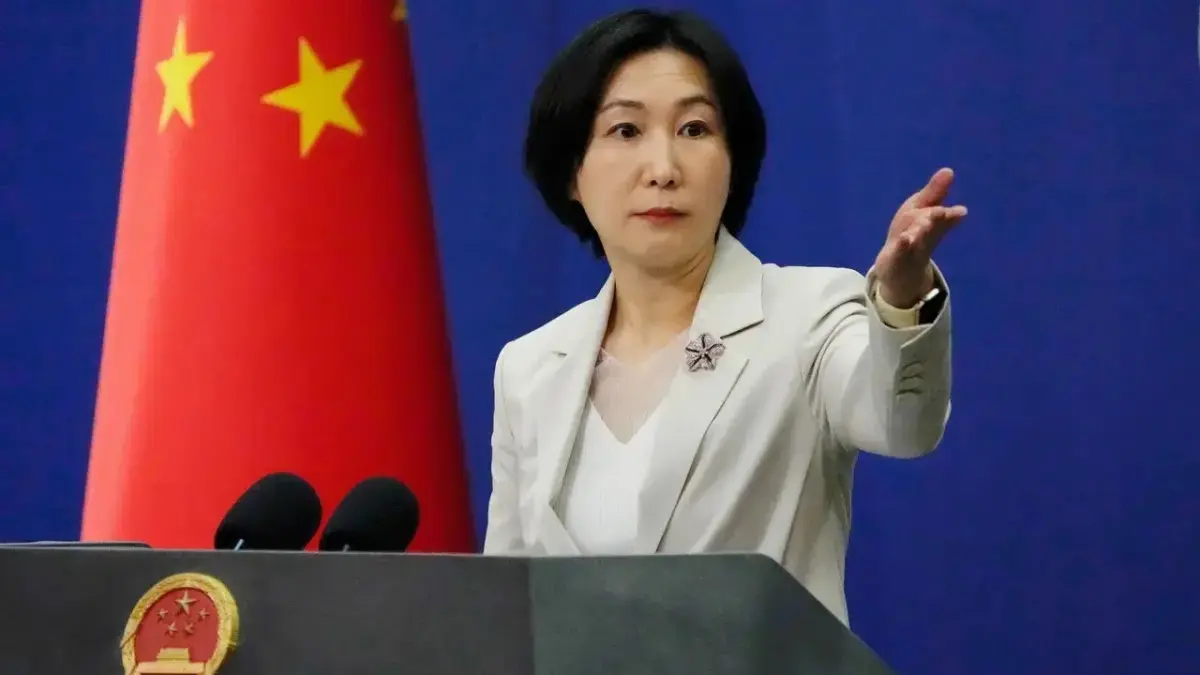 Juru bicara Kementerian Luar Negeri Tiongkok Mao Ning. [File/AP]