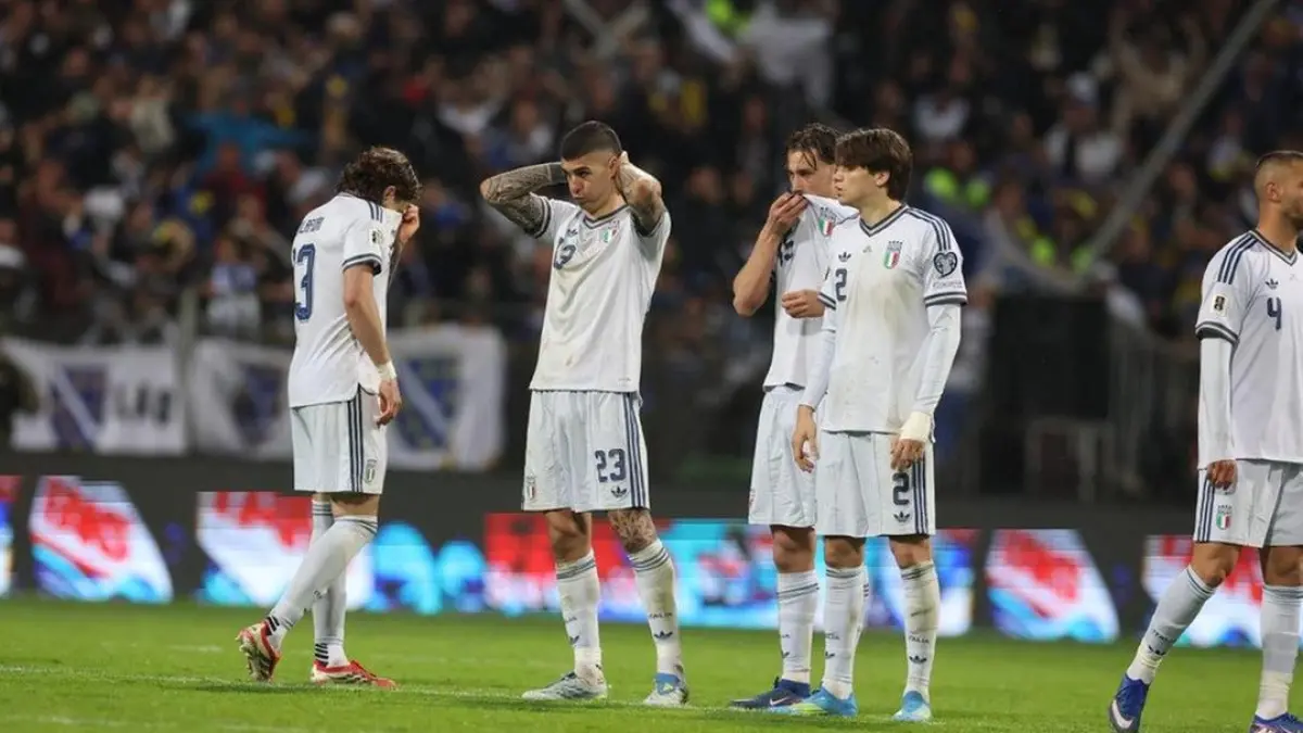 Timnas Italia kembali gagal tampil di piala dunia untuk tiga kali berturut-turut. (FOTO FIGC)