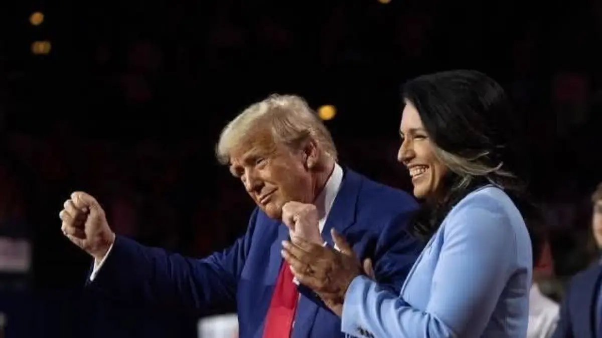 Donald Trump dan Tulsi Gabbard