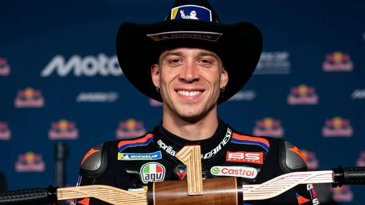 Meski dominan di MotoGP 2026, Marco Bezzecchi merasa belum layak disebut kandidat juara. Pemimpin klasemen pilih tetap rendah hati. (Foto: Instagram Marco Bezzecchi)