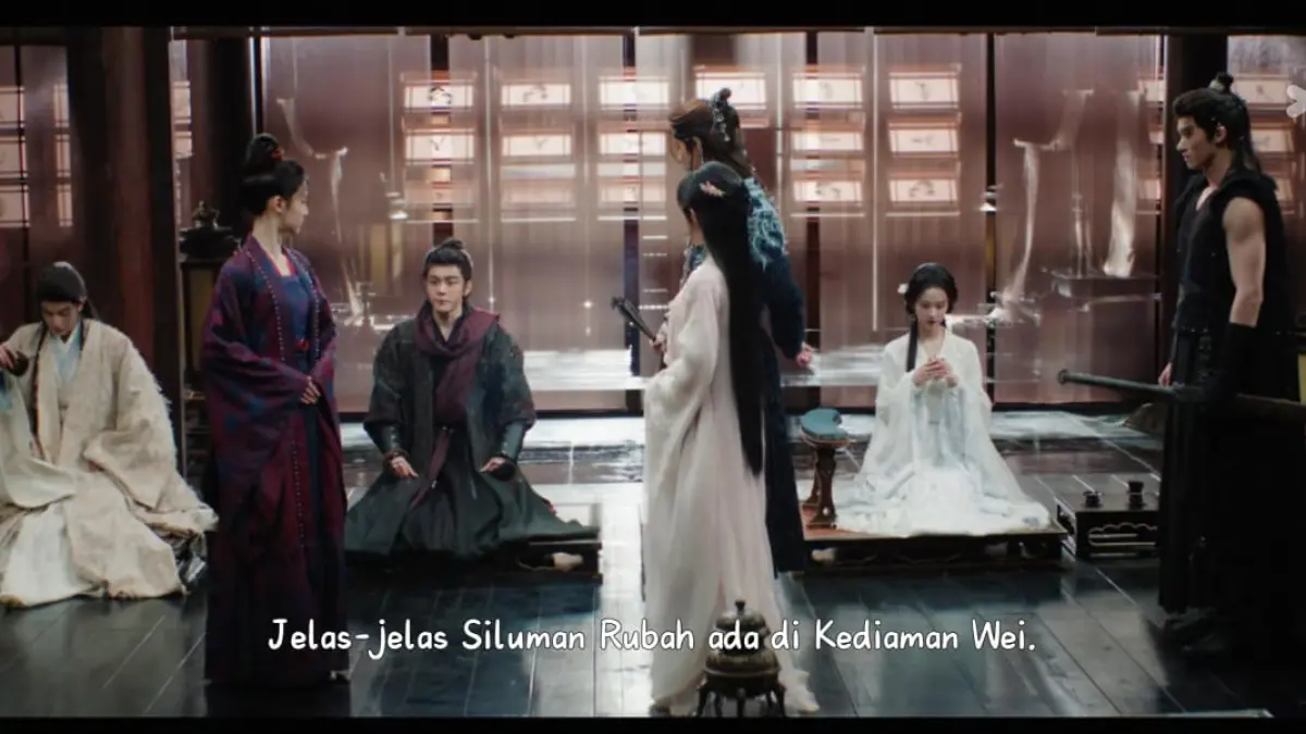 Tangkapan layar drama China Veil of Shadows 
