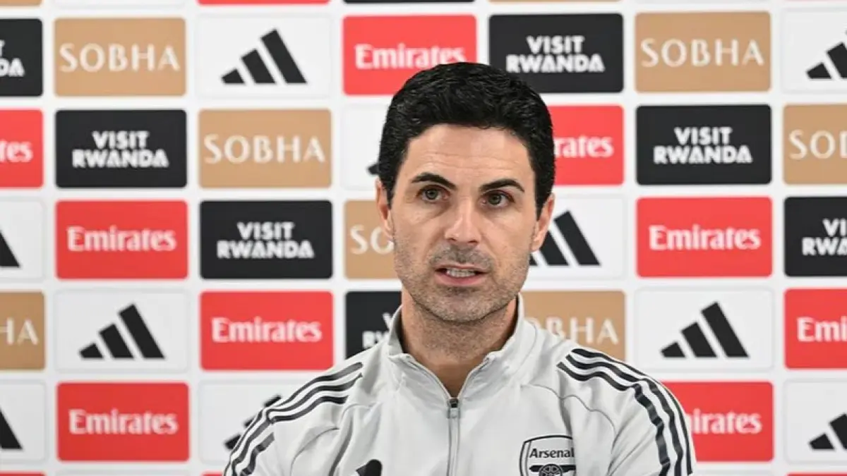 Manajer Arsenal Mikel Arteta bungkam soal pemain Arsenal yang cedera. (ARSENAL.COM)