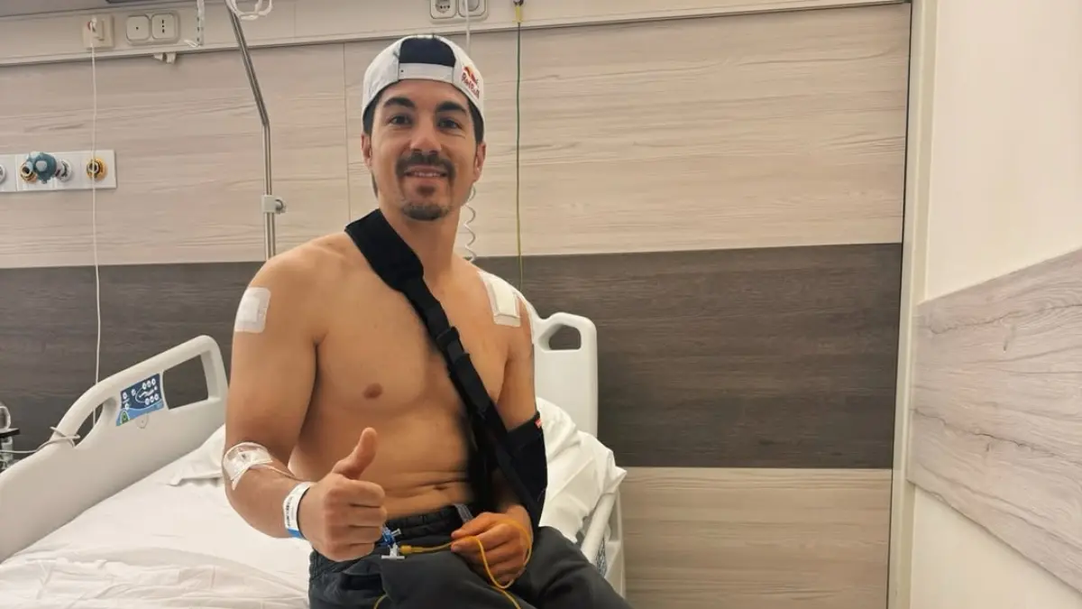 Maverick Vinales sukses operasi bahu kiri akibat sekrup lepas. Kini fokus pemulihan demi comeback di MotoGP 2026 bersama KTM Tech3. (Instagram Maverick Vinales)