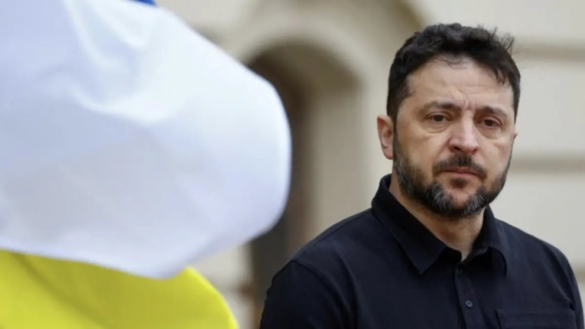 Presiden Ukraina Volodymyr Zelenskyy [File: Valentyn Ogirenko/Reuters]