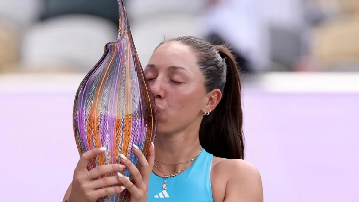 Jessica Pegula juara Charleston 2026 usai kalahkan Starodubtseva, catat back to back dan raih gelar kedua musim ini dengan dominan. (Instagram Jessica Pegula)