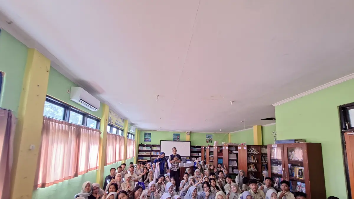 Siswa SMAN 9 Mataram yang mengikuti program leadership workshop.