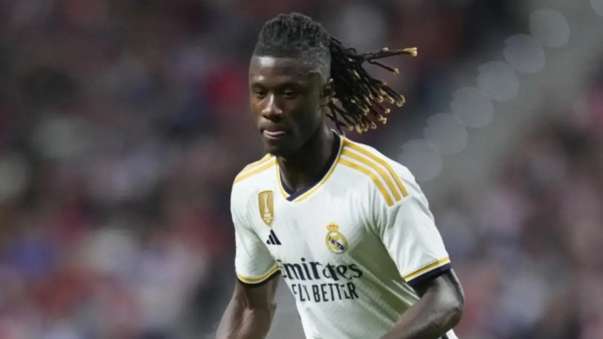 Bintang Real Madrid Eduardo Camavinga masuk dalam radar Arsenal. (IST/LOMBOK POST)