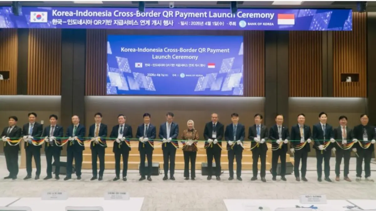 Indonesia dan Korea Selatan Resmi Terhubung QR, Transaksi Antarnegara Kini Lebih Cepat, Mudah, dan Murah. (Bank Indonesia)