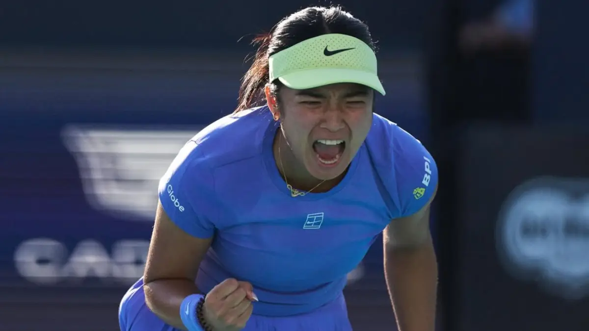 Alexandra Eala menang atas Julia Grabher di Linz dan melaju ke babak berikutnya untuk menghadapi unggulan keempat Jelena Ostapenko. (Instagram Alexandra Eala)