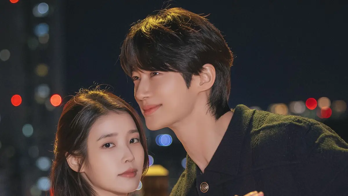 Foto di balik layar Drakor Perfect Crown yang dibintangi IU dan Byeon Woo Seok. (MBC)
