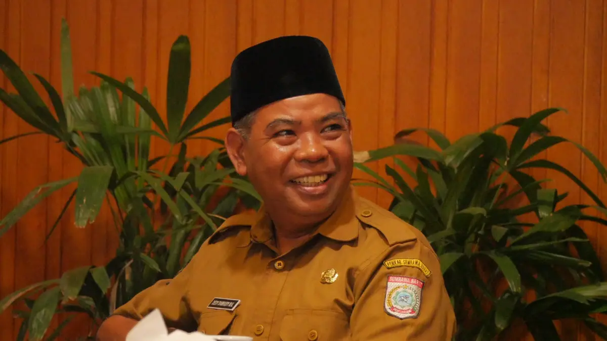 Kepala Diskominfo KSB Dedy Damhudi. (Faruk/Lombok Post)