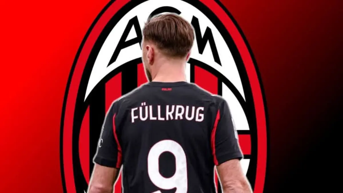 Niclas Fullkrug, striker AC Milan yang belum mampu memberikan penampilan maksimal. (Istimewa) 