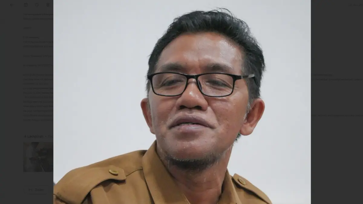 Plh Kepala Pelaksana (Kalak) BPBD KSB Wahidin (FARUK/LOMBOK POST)
